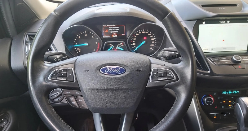 Ford Kuga cena 78800 przebieg: 151000, rok produkcji 2017 z Elbląg małe 379